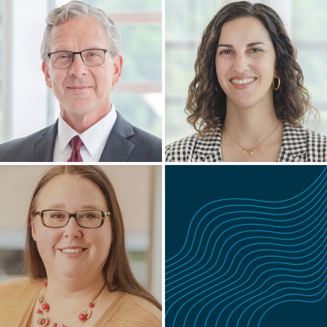 Portrait collage of Drs. Zoucha, Zachman, and Moore